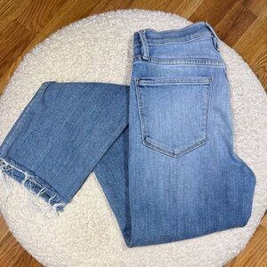 Frame Denim Le Sylvie Slender Straight color overdrive size 25